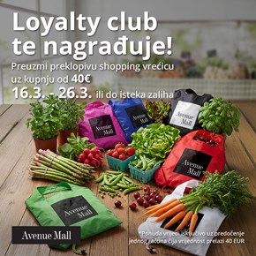 Loyalty club nagrađuje članove vrećicom